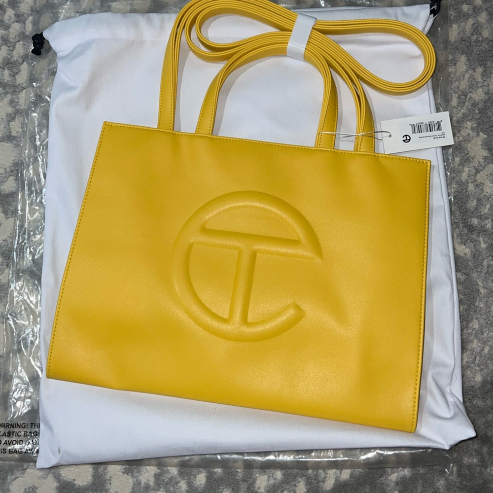 Telfar Medium Shopping Bag - Yellow